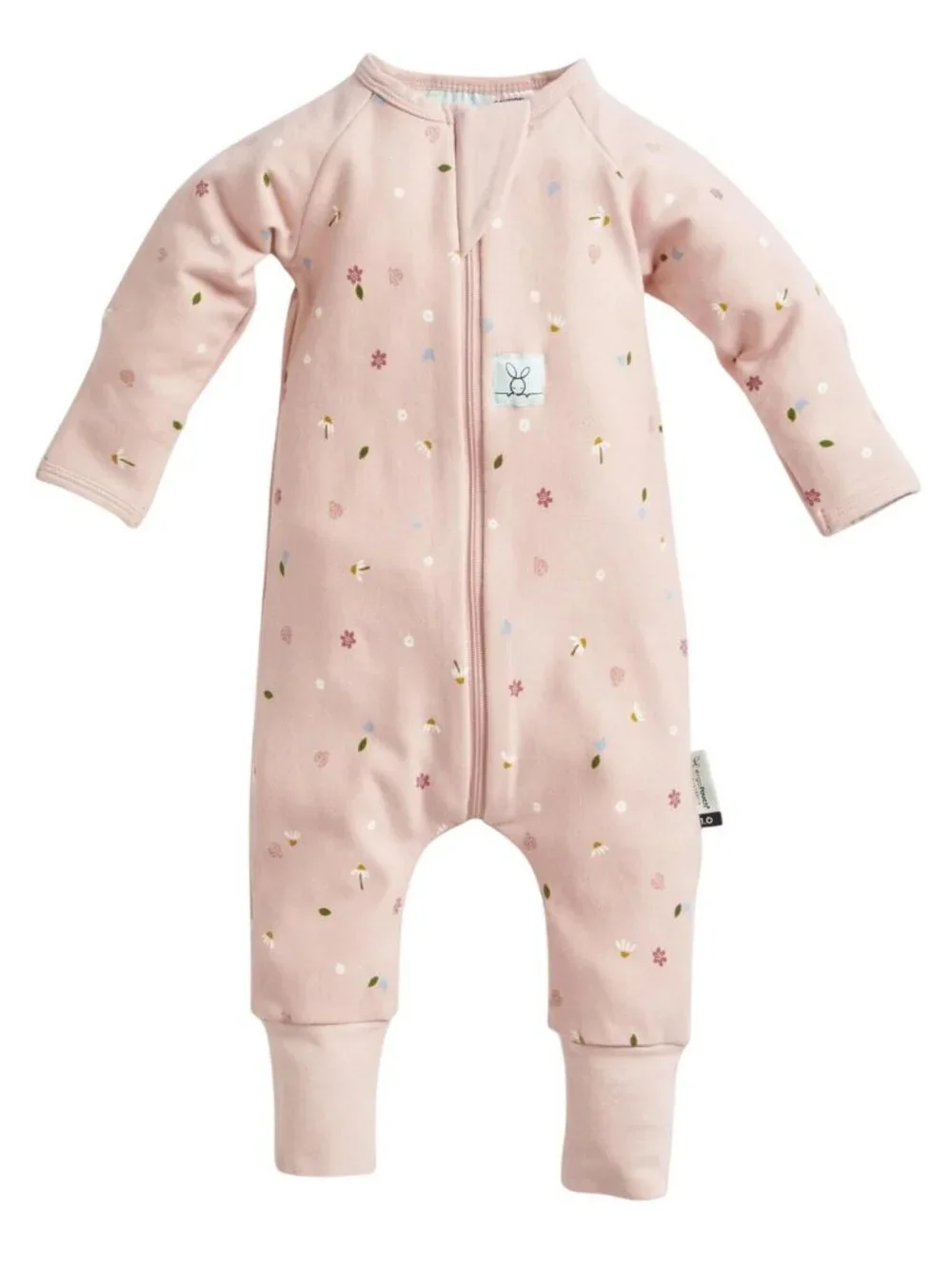 NWT Ergopouch Long Sleeve Romper 1.0 TOG One Piece Daisies Pink 1 Year